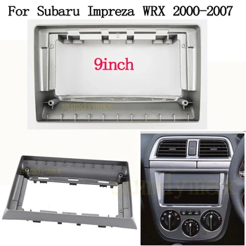 9-инчов автомобили радиопанель за SUBARU Impreza WRX 2000 2003-2007 Комплект за арматурното табло, Монтаж на предната конзола, Панели на плоча Покритие на капака
