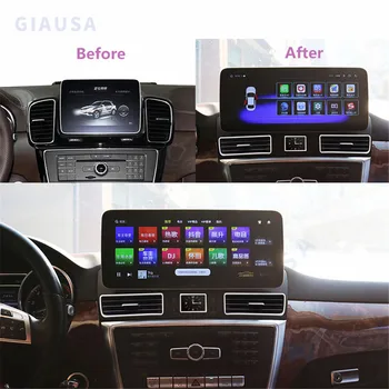 Snapdragon За Mercedes Benz CLASS ML W166 GL X166 GL300 ML350 Android 12 Автомобилна GPS Навигация CarPlay 2011 2015 Мултимедиен Плеър