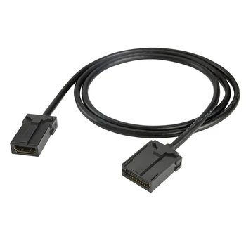 Авто HD-видео Кабел E Тип На конектора, което е съвместимо с HDMI Кабел-адаптер E Тип На конектора HD видео, за кола, камион