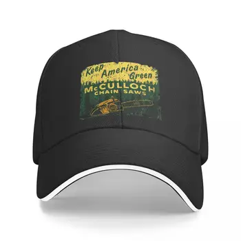 Бейзболна шапка McCulloch Chinsaws USA, Джентльменская шапка за голф, мъжка шапка, дамски