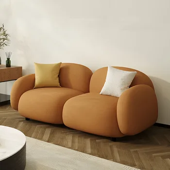 Възглавници Луксозен диван за дневна Xxl, Индивидуален Секционни Мързелив диван, стол за почивка, Подови и хол, Нова китайски Мебели за интериора на Хапки