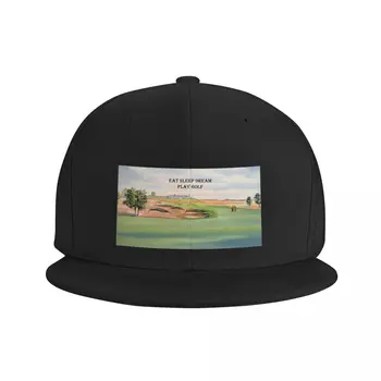 Голфигрище Shinnecock Hills с бейзболна кепкой Eat Sleep Play Dream Golf с защелкивающейся облегалка, Мъжки Луксозна дамска шапка за голф