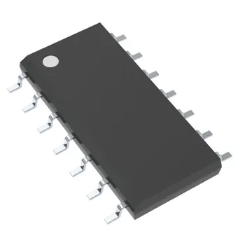 Инверторная чип SN7406DR с 6-канальным отворен колектор 14-SOIC