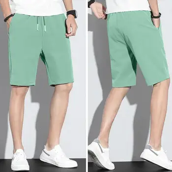 Модерен мъжки къси панталони на съвсем малък, спортни меки леки мъжки летни шорти