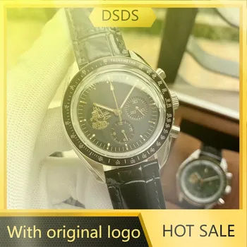 Мъжки часовник Dsds 904l, кварцов часовник от неръждаема стомана, 44 мм-OG