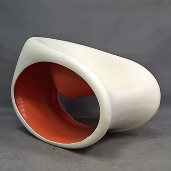 Персонални хол скандинавски дизайнер от фибростъкло с минималистичными седалки