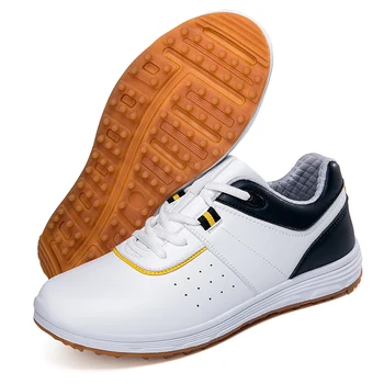 Професионални обувки за голф, мъжки водоустойчива и устойчива на плъзгане, спортни обувки за голф, обувки за голф, спортни обувки за дейности на открито на тревата