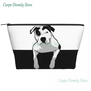 Скъпа косметичка куче-териер, Женска мода косметичка голям капацитет, косметичка за животни, козметични чанти за красота, чанта за тоалетни принадлежности