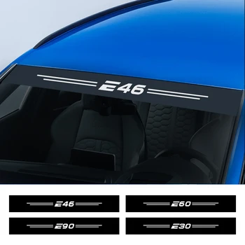 Стикер На Предното Стъкло на превозното средство Отпред И Отзад За BMW E39 E46 E90 E91 E60 E36 E92 E30 E34 E70 E87 За Полагане на Автомобила Аксесоари За Тунинг на Автомобили