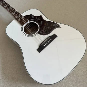 Сшитое по поръчка в Китай, 41-инчов народна китара, предна панел, панел от палисандрово дърво, безплатна доставка